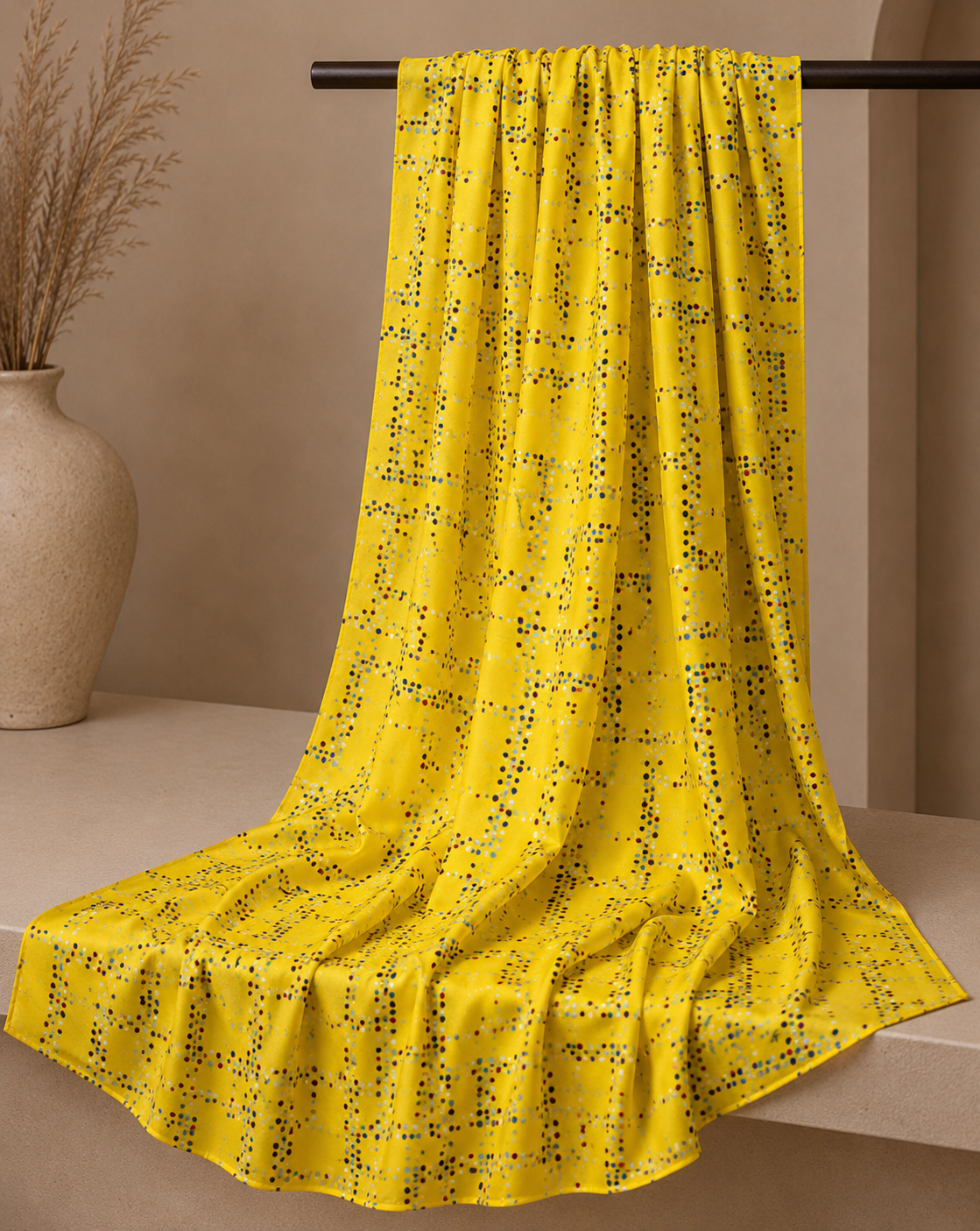 Sunny Confetti Printed Stole