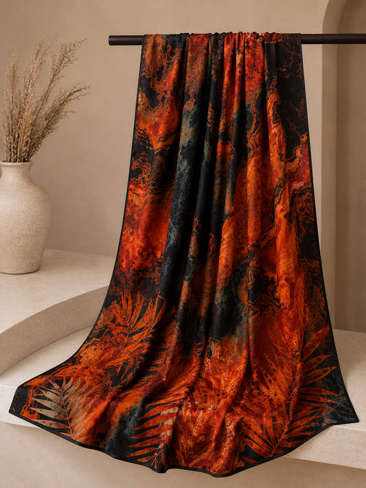 Lava Marble Printed Stole