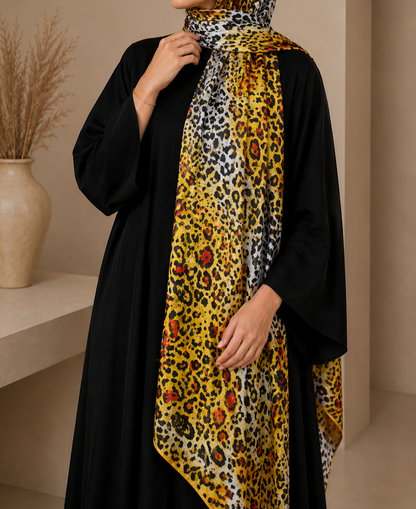 Wild Luxe Leopard Printed Stole