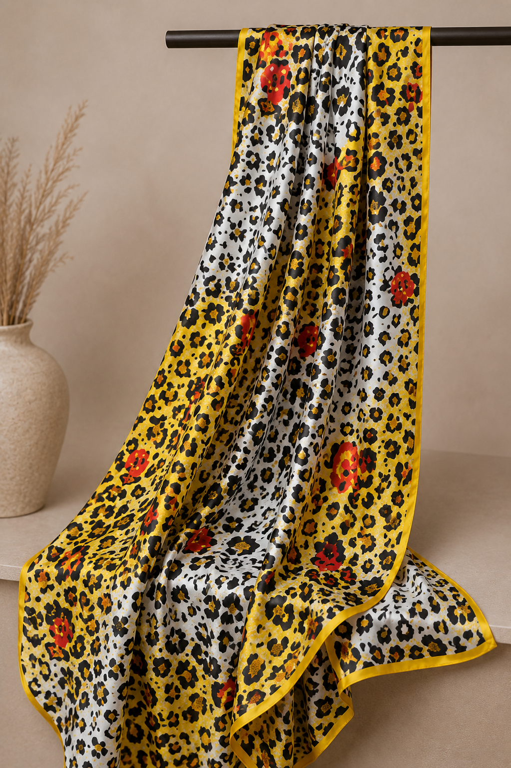 Wild Luxe Leopard Printed Stole